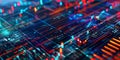 Abstract Visualization of Data Streams, Dynamic Charts and Graphs Illuminate Complex Information Systems, Represent