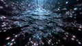 Abstract Visualization of Deep Neural Network Data Flow Royalty Free Stock Photo