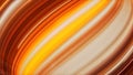 Abstract visualization of the energy moving through cables of an orange color. Animation. Electric circuit fiber of