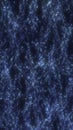Abstract visualization of glowing blue particles forming a dense web-like cosmic energy network Royalty Free Stock Photo