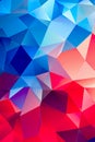 abstract and visually striking polygonal background with a burst of vibrant colors.