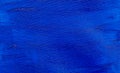 Abstract vivid deep blue background, oil on canvas, design element