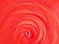 Abstract vivid red radius motion blur background