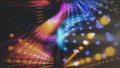 Abstract VJ retro loop background 80's disco party concept