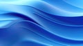 Abstract Volumetric Blue Background, abstract illustration.