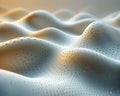 Abstract volumetric illustration with textured waves