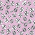 Abstract volumetric seamless pattern