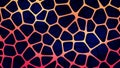 Abstract voronoi texture background