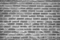 Abstract Wall black brick wall texture background pattern, brick surface backgrounds. Vintage Brickwork or stonework flooring Royalty Free Stock Photo