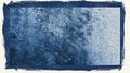 Abstract wall rustic framed edges corner blue scratches texture background wallpaper.