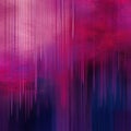 Abstract Art: Blue And Purple With Magenta Stripes