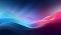 Abstract wallpaper inspired by an aurora borealis. Smooth wave pattern and gradient Royalty Free Stock Photo