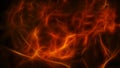 Abstract warm background with soft flames