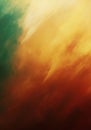 Abstract Warm Color Blend  Golden  Orange  Brown  Green Hues Royalty Free Stock Photo