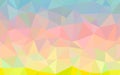 Abstract warm polygon wallpaper