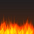 Abstract vector fire background Royalty Free Stock Photo