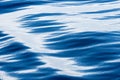 Abstract water background with waves and riffles. Dark blue, bright and white. Royalty Free Stock Photo