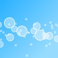 Abstract water bubble illustration