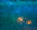 Abstract water grops background Royalty Free Stock Photo