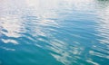 Abstract Water Lake Surface Texture with clouds reflection Royalty Free Stock Photo