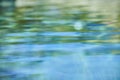 Abstract Water Motion in Blues and Greens, Serene Daylight Reflections