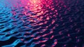 Abstract water with pink and blue lights Royalty Free Stock Photo
