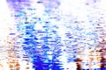 Abstract water ripples with blue waves and white background Royalty Free Stock Photo
