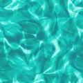 Water Seamless Background Blue Color, And Texture The Water Surface With Waves And Reflections. Illustration