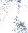 The abstract water splash Royalty Free Stock Photo