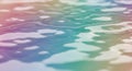Abstract Water Surface with Rainbow Gradient Royalty Free Stock Photo