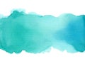 Abstract watercolor art hand paint on white background, Watercolor background Royalty Free Stock Photo