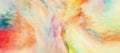 Abstract watercolor art painting. Colorful creative background