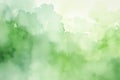 Abstract watercolor background. Digital art painting. Colorful texture, Abstract green watercolor background, AI Generated Royalty Free Stock Photo