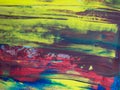 Abstract watercolor background, hand painted brush stroke