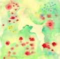 Abstract Watercolor Background