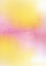 Abstract watercolor background. Tinted paper. a gradient from pale pink to yellow. Ombre pastel colors. soft color transition. Royalty Free Stock Photo