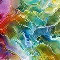 1319 Abstract Watercolor Blends: An artistic and abstract background featuring abstract watercolor blends in soft and dreamy col