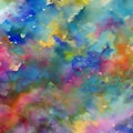 1319 Abstract Watercolor Blends: An artistic and abstract background featuring abstract watercolor blends in soft and dreamy col Royalty Free Stock Photo