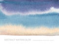 Abstract watercolor blot painted background. Texture paper. Isolated. Royalty Free Stock Photo