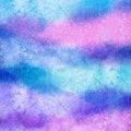 Abstract watercolor creative colorful pink blue teal purple background Royalty Free Stock Photo