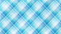 Abstract watercolor diagonal plaid pattern in blue hues. Generative AI Royalty Free Stock Photo