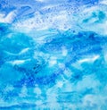 Abstract watercolor hand painted landscape background Royalty Free Stock Photo