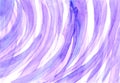 Abstract watercolor hand painting illustration. Bright purple and pink wavy background.