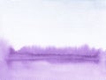 Abstract watercolor landscape blot painted background. Royalty Free Stock Photo