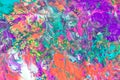 Multicolor abstract watercolored background