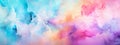 Abstract watercolor paint background - Pink blue color with liquid fluid marbled paper texture Generative AI Royalty Free Stock Photo