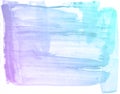 Purple and blue watercolor paint background, lettering scrapbook sketch. Royalty Free Stock Photo