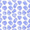 Abstract watercolor paint spots seamless drops pattern for wrapping and clothes print and kids accessories and fabrics