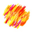 Abstract watercolor painting Royalty Free Stock Photo