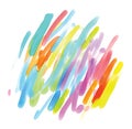 Abstract watercolor painting Royalty Free Stock Photo